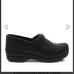 Dansko Black Oiled Leather Men's Shoes